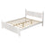 Mid-Century Modern Queen Size Wood Bed Frame