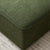 Modern Comfortable 6-Seater Sherpa L-Shaped Sectional Sofa in Green