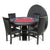 BBO Poker Table BBO Ginza LED Round Poker Table - 2BBO-ELTA