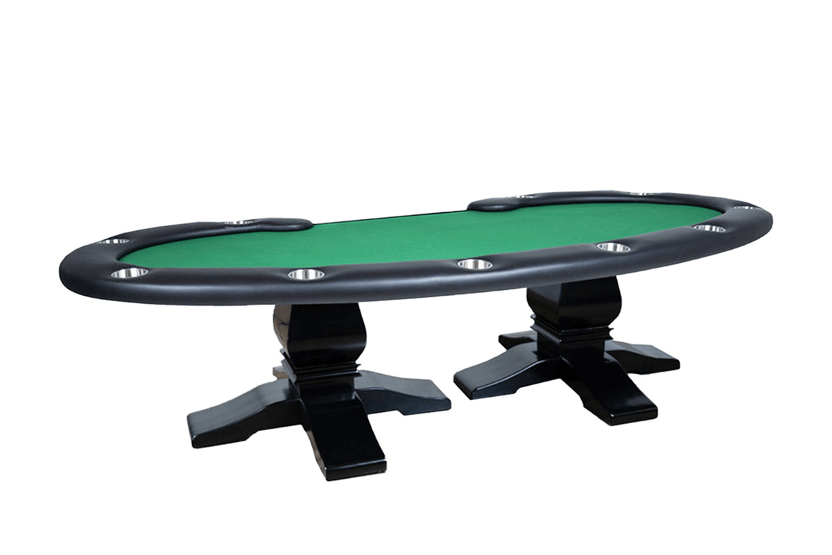 BBO Poker Table BBO Prestige X Black Poker Table - 2BBO-PRESX