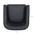 Black Swivel Chair with 360° Rotation and Comfortable Cushions