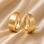 Load image into Gallery viewer, Bohemian Vintage Hoop Earrings in Gold
