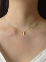 Load image into Gallery viewer, Beabell Butterfly Pearl Necklace
