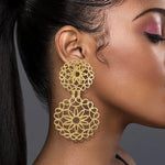 Load image into Gallery viewer, Bold Frequency Geometric Earrings
