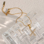 Load image into Gallery viewer, Bold Pearl Letter Initial Necklace
