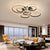 BY COELHO Flush Mount Ceiling Light Modern Circle LED Ceiling Light