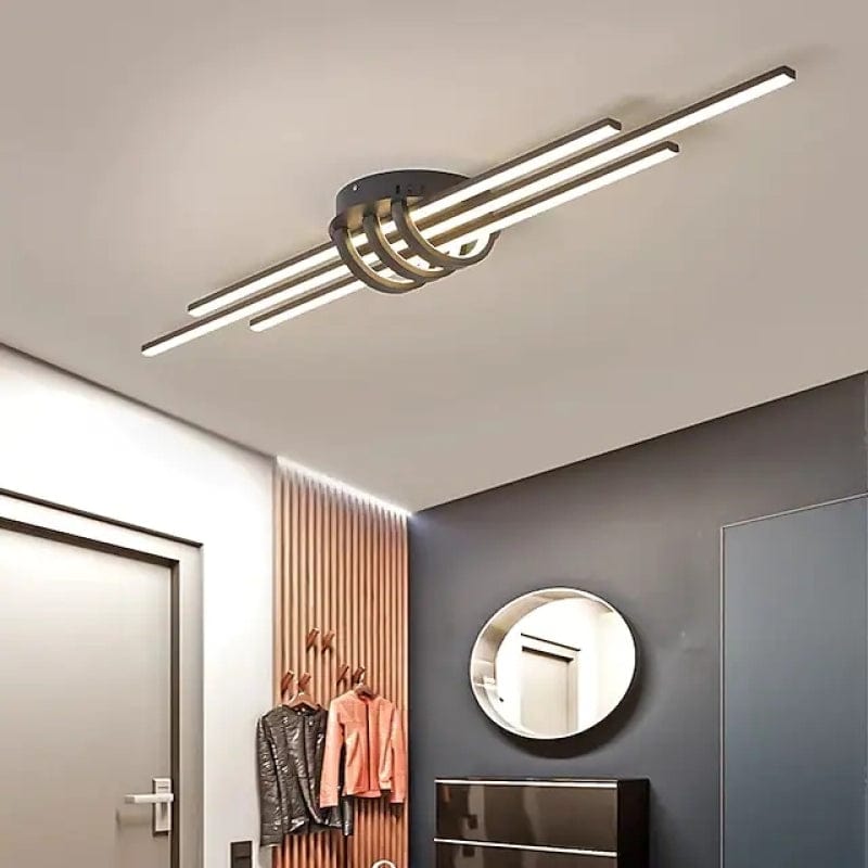 BY COELHO Flush Mount Ceiling Light Modern Dimmable LED Ceiling Light for Living Spaces