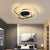 BY COELHO Flush Mount Ceiling Light Contemporary Multi-Arc Ceiling Light Fixture