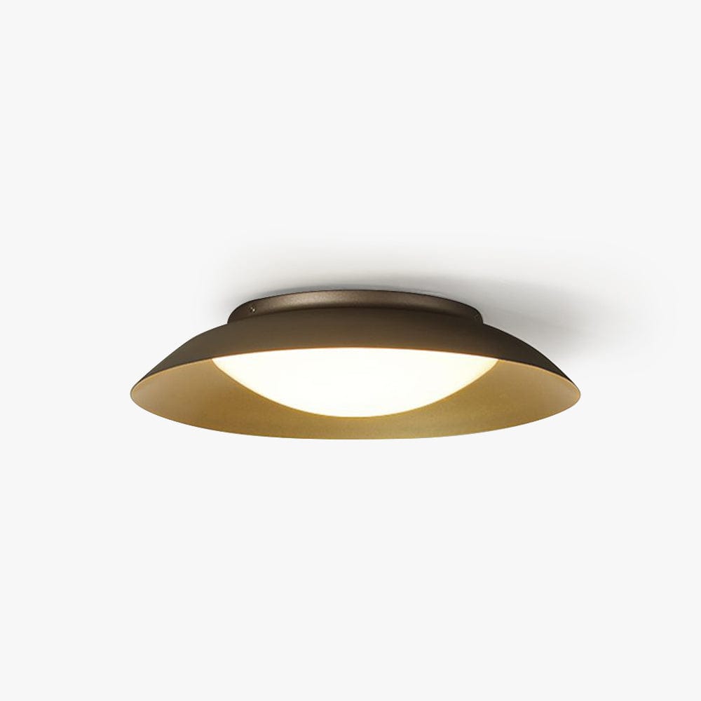 BY COELHO Flush Mount Ceiling Light Modern Brass Flush Mount Ceiling Light