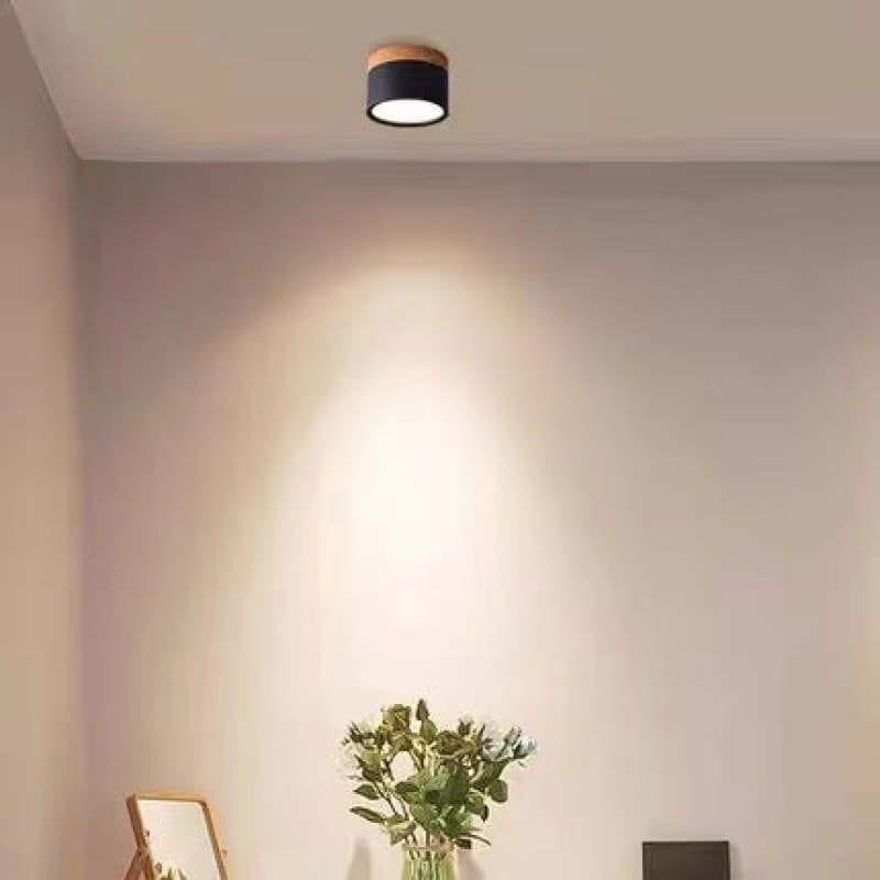 BY COELHO Flush Mount Ceiling Light Modern Flush Mount Ceiling Light with Adjustable Colour Temperature