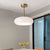 BY COELHO Flush Mount Ceiling Light Semi-Flush Mount / Orange Modern Round Flush Mount Ceiling Light