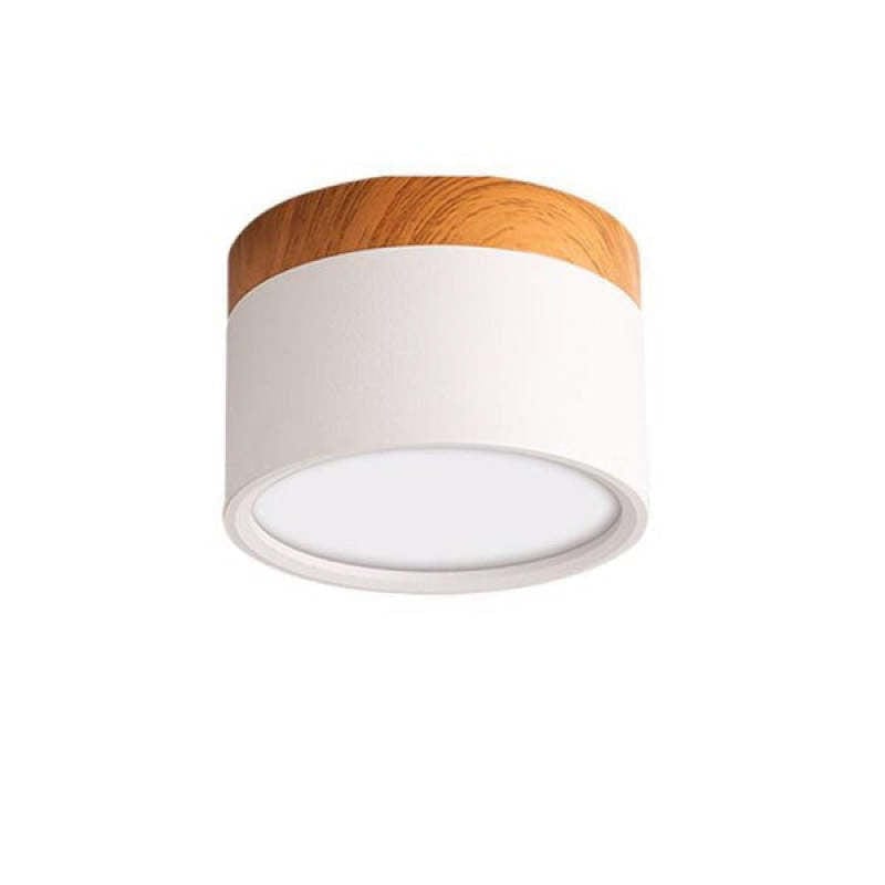 BY COELHO Flush Mount Ceiling Light White / 5W / Warm White Modern Flush Mount Ceiling Light with Adjustable Colour Temperature