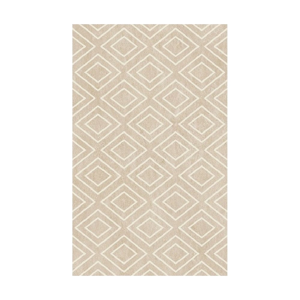 BY COELHO Rugs BY COEHLO Cream Machine Washable Area Rug