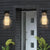 Rustproof Modern Outdoor Crystal Bubble Wall Sconce