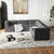 Kinshasa 5-Seat Modular Sofa in Black