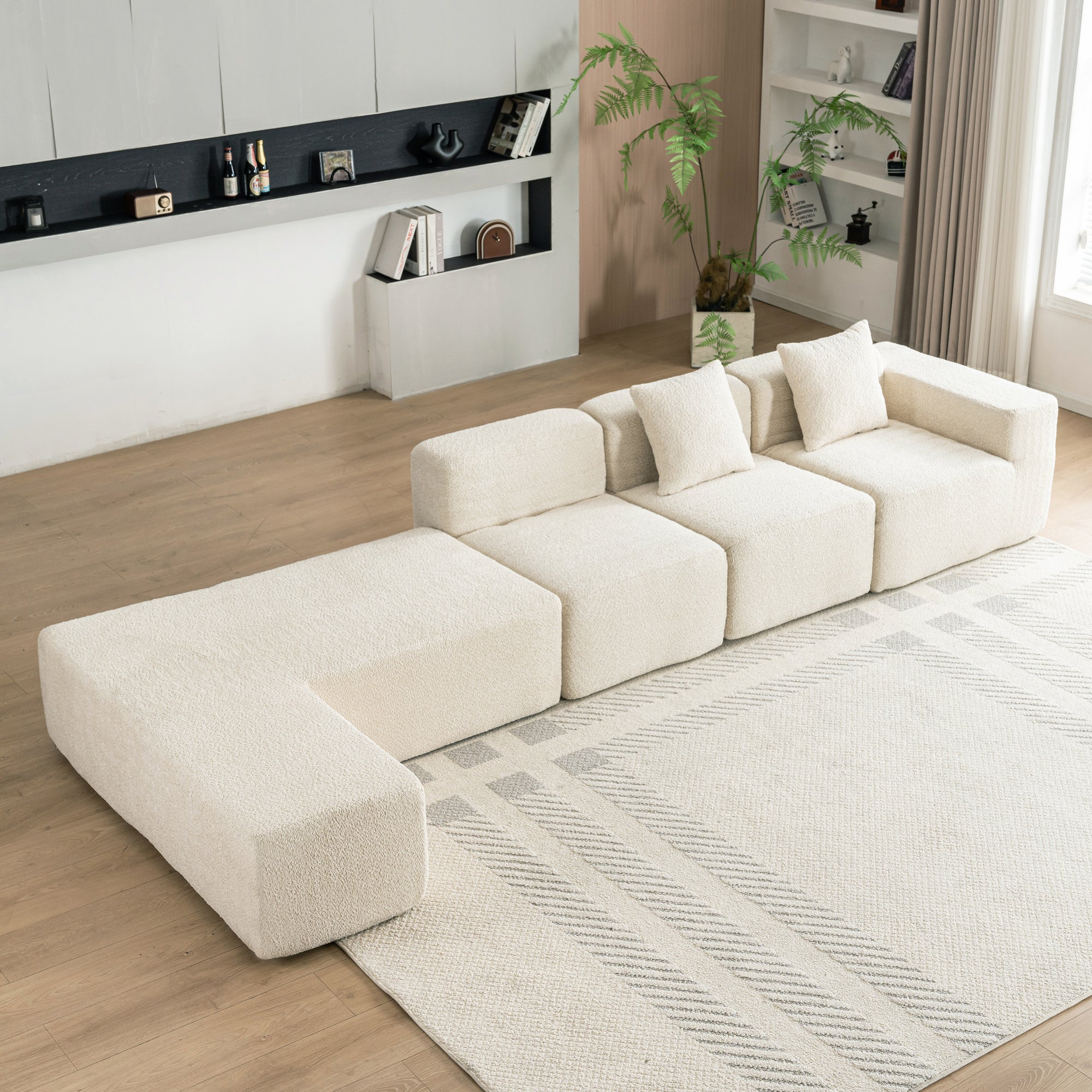 Chamonix Modular Sectional Sofa in Beige