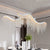 36.2-Inch Wave Crystal Chandelier