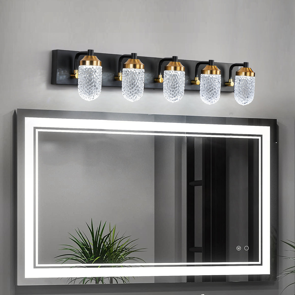 Aestin&#39;s Vanity Lights With 5 LED Bulbs for Bathroom Lighting