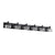 Aestin's Modern 6-Light Matte Black Iron LED Vanity Light Fixture