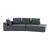 Marrakech Chaise Lounge Sofa in Gray