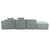 Chamonix Modular Sectional Sofa in Gray