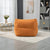 Durable High-Back Bean Bag Chair for Indoor and Outdoor Use in Orange