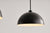 Industrial Modern Black Double Pendant Light