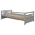 Twin Size Gray Daybed with Two Storage Drawers