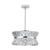 Drum Latch Style Modern Crystal Chandelier