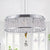 Aestin's Adorned 18.9-Inch Round Flush Mount Ceiling Light