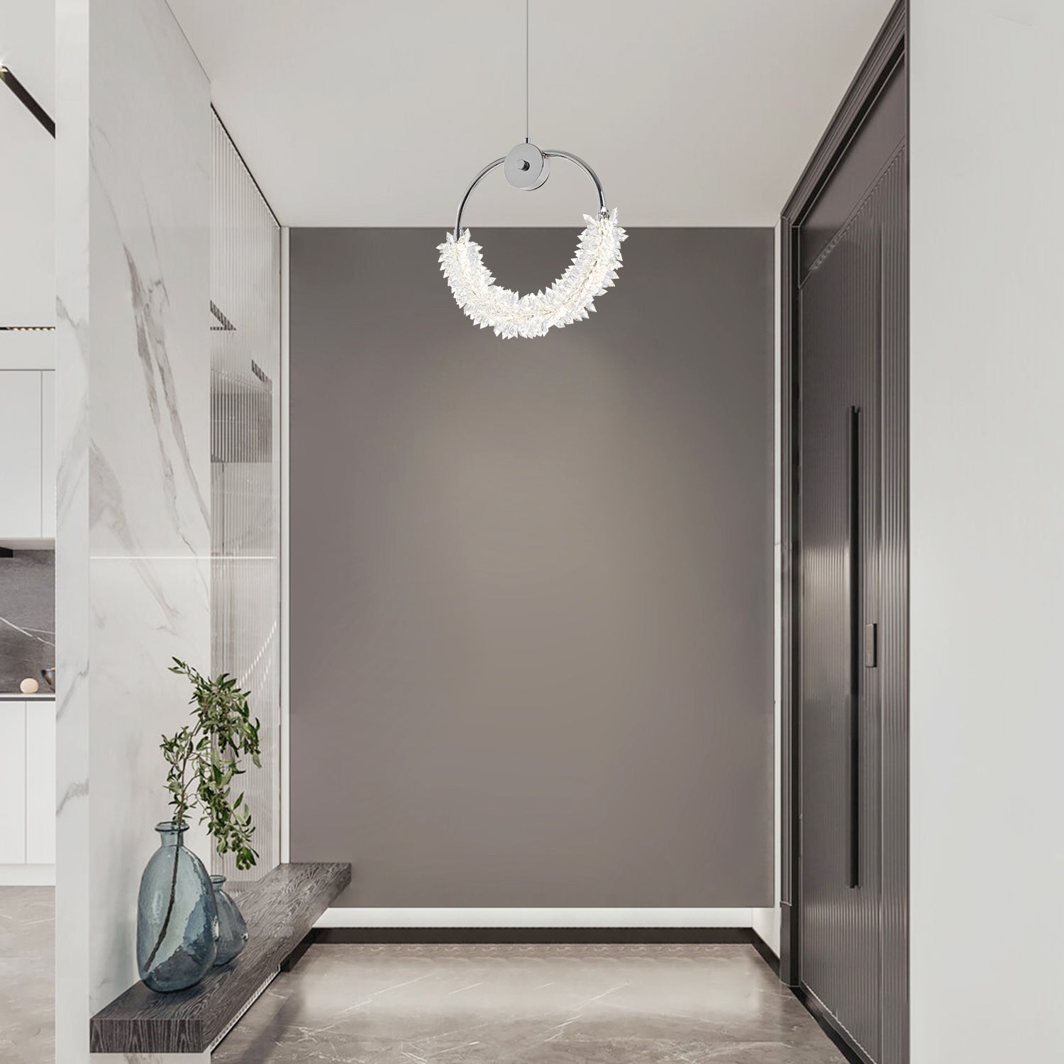 Aestin's Modern Crystal LED Pendant Chandelier