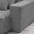 Maputo 4-Seat Modular Sofa in Gray