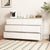 Large 6 Drawers Chest Of Drawer Dressers Table In White