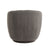 Gray Upholstered Swivel Accent Chair