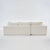 Dakar 4-Seat Minimalist Modular Sofa in White