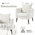 Barrel Chair - Cozy Upholstered Accent Chair in Beige for Living Room