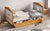 Twin Safety Bed For Toddlers with Fence Guardrails & Storage Drawers