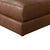 Casablanca Modular Sectional Sofa with Movable Ottoman in Brown Palomino