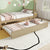 Natural Finish Twin House-Shaped Bed with Trundle