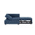 4 in 1 Blue Multifunctional Sofa Bed with Adjustable Backrest