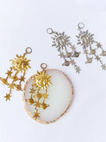 Load image into Gallery viewer, Celestials Star Astrology Sun Earrings
