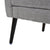 Modern Accent Chair - Stylish Chenille Armchair for Living Room, Gray Upholstered Comfort