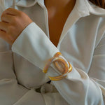 Load image into Gallery viewer, Chunky Spiral Cuff Bracelet
