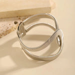 Load image into Gallery viewer, Chunky Spiral Cuff Bracelet
