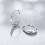 Load image into Gallery viewer, Classic Drop Earrings Vintage Gold Hoop Earring
