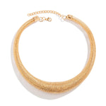 Load image into Gallery viewer, Classy Chunky Textured Choker Necklace
