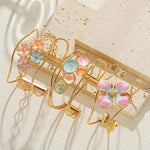 Load image into Gallery viewer, Classy Floral Bangle Bracelets
