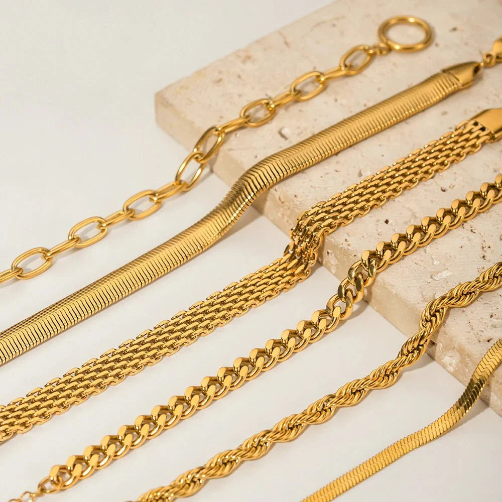 Classy Gold Mix & Match Bracelets