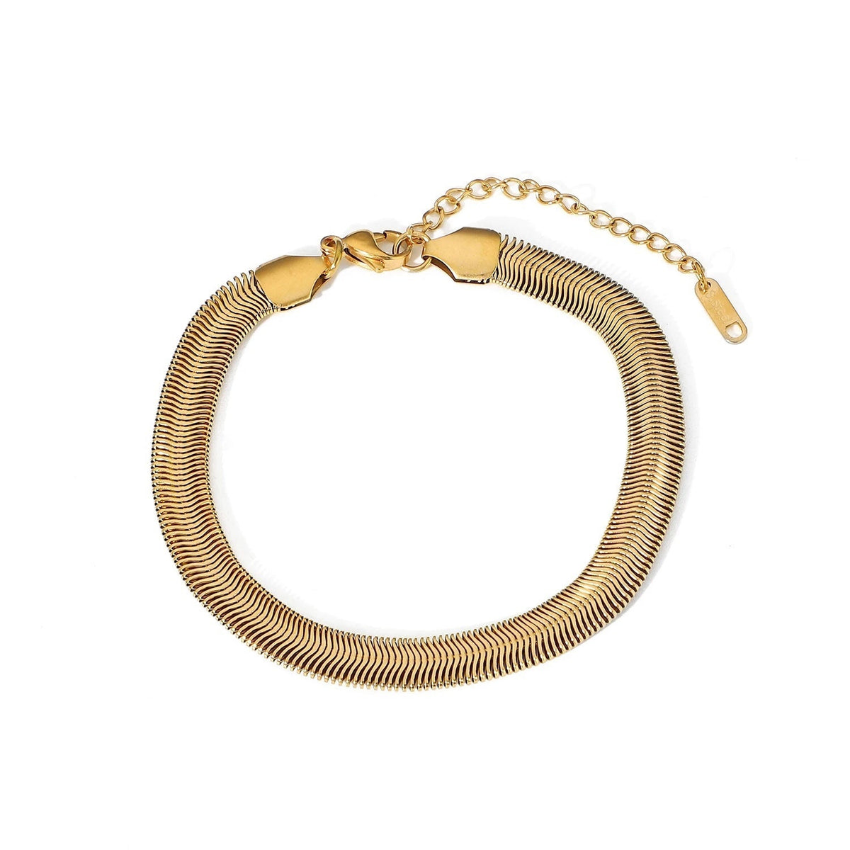 Classy gold mix & match bracelets