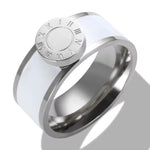 Load image into Gallery viewer, Classy Roman Numeral Bangle Bracelet and Rings
